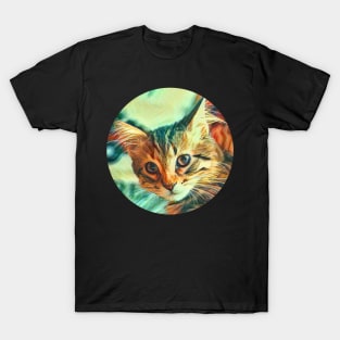 Furry floppy cat T-Shirt